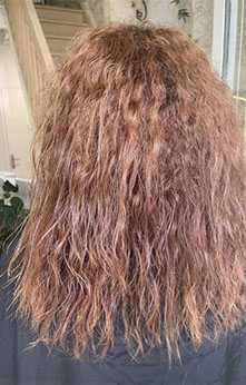 avant la coloration